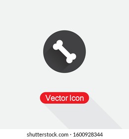 Dog Bone Icon Vector Illustration Eps10