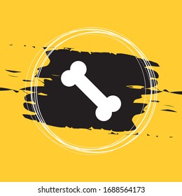 Dog Bone Icon Vector Illustration Eps10