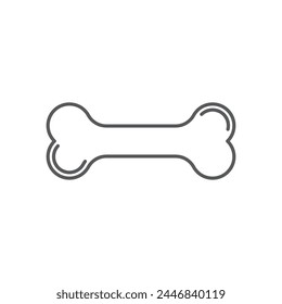 Dog Bone Icon. Vector illustration