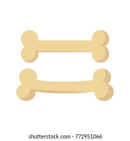 Dog Bone icon. Vector illustration.