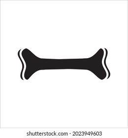 Symbol für Hundeknochensymbole, Vektorelemente für Infografiken