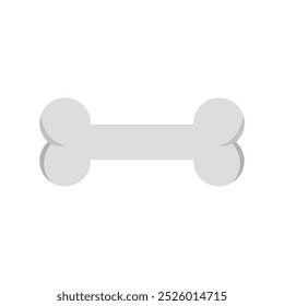 Dog bone illustrated in vector on background