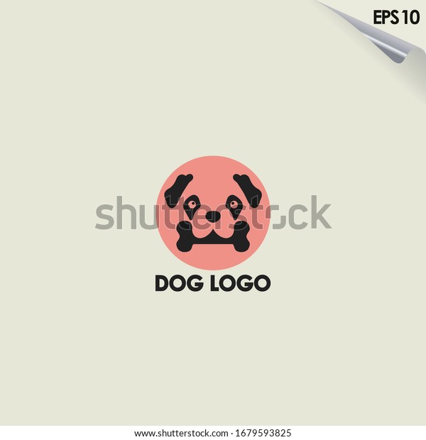 Dog Bone Logo Design Isolated Shape Stock Vector (Royalty Free) 1679593825