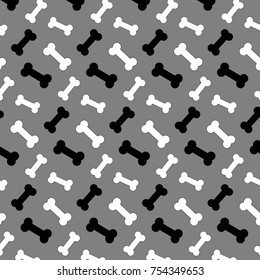 Dog Bone Pattern Vector