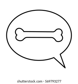 dog bone pet accesory