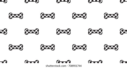 dog bone polka dot doodle illustration seamless pattern wallpaper background