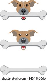 Dog Bone Puppy Pet Vector Illustration