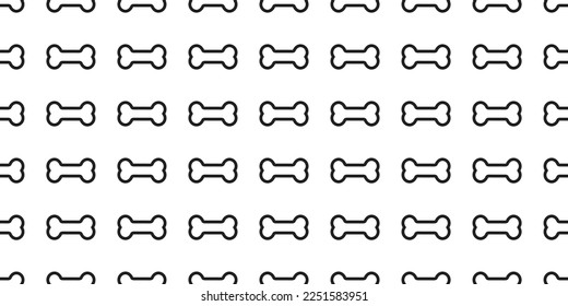 dog bone seamless pattern paw footprint french bulldog vector puppy food pet toy breed cartoon doodle gift wrapping paper repeat wallpaper tile background illustration design isolated