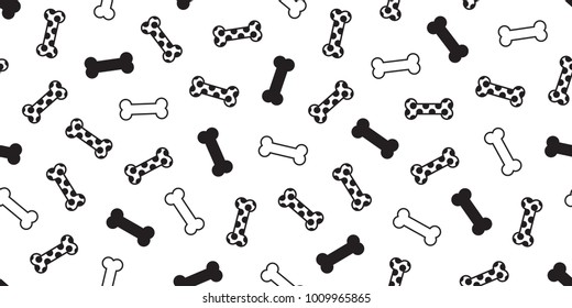 dog bone seamless pattern vector puppy isolated polka dot wallpaper doodle background