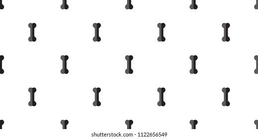 dog bone seamless pattern bone vector french bulldog puppy halloween background repeat wallpaper isolated graphic white