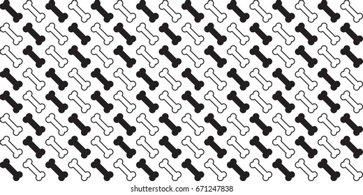 Dog Bone Seamless pattern wallpaper background. cartoon. doodle