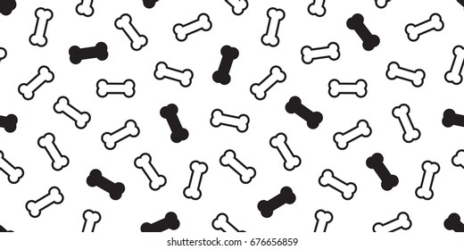 Dog Bone Seamless pattern wallpaper background vector