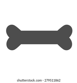 Dog bone sign icon. Pets food symbol. Vector EPS 10 illustration.