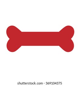 Dog bone sign icon. Pets food symbol. Vector EPS 10 illustration.