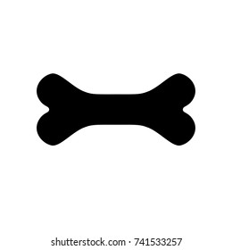 Dog bone sign, icon. Vector illustration