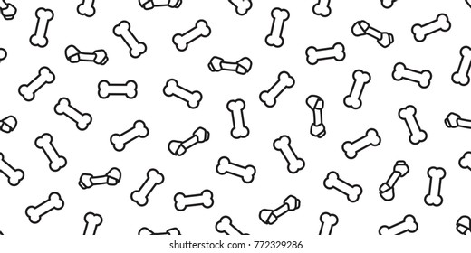 Dog Bone dog toy puppy doodle vector Seamless pattern background wallpaper 