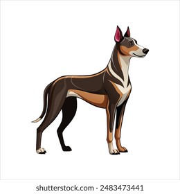 dog with a bone,  dog vector,  icon vector illustration,  dog silhouette of a  dog isolated on a white background,  eps,  png,   vector, 