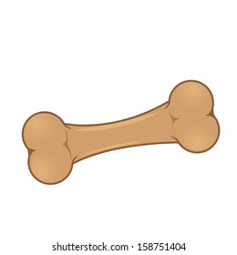Dog Bone. Vector Illustration