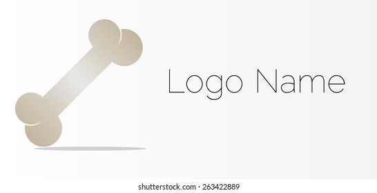Dog Bone. Vector Illustration