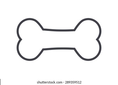 Dog Bone,line icon
