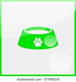 Dog bowl.