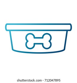 dog bowl bone