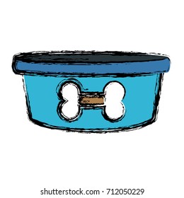 dog bowl bone