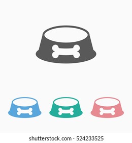 dog bowl icon