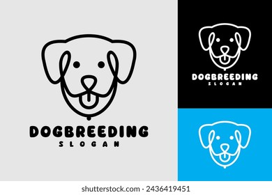 Dog Breed Pet Logo Design