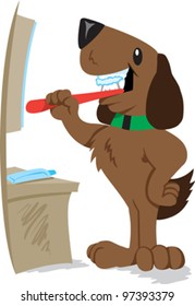 犬歯磨き のイラスト素材 画像 ベクター画像 Shutterstock