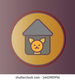 Dog cage symbol.
can be an icon, symbol and logo