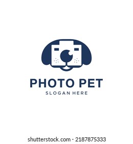 Dog Camera Logo For Animal Photo Company