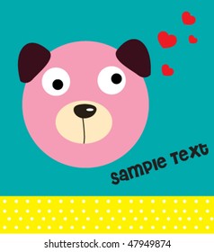 dog card with text 5