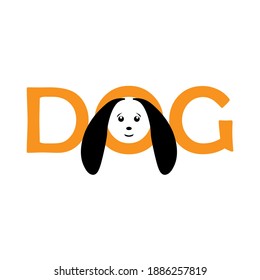 dog care design concept template