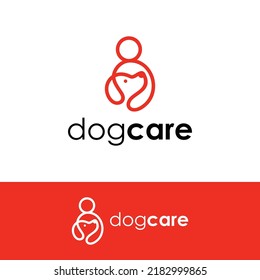 Dog care Logo for Pet care icon symbols