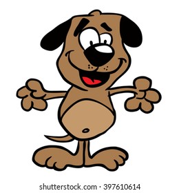 dog cartoon