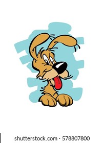 Dog cartoon