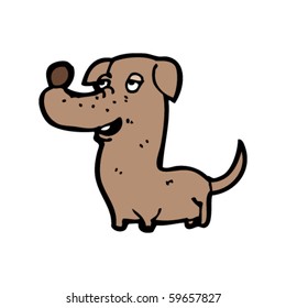 desenho animado de cachorro