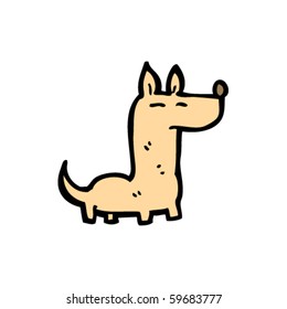 caricatura de perro