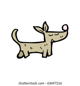 caricatura de perro