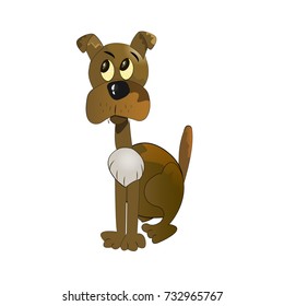 dog for cartoon