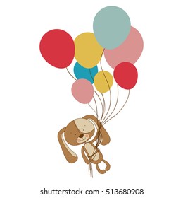 dog cartoon character icon image 