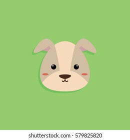 Dog Cartoon face