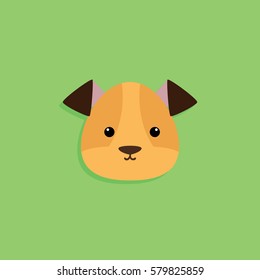 Dog Cartoon face