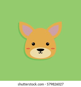 Dog Cartoon face