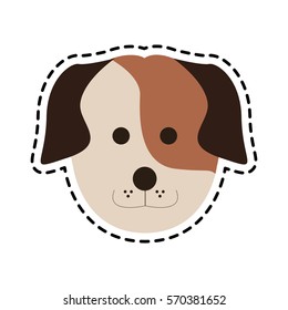 dog cartoon icon