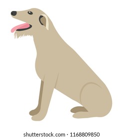 
Dog cartoon icon rottweiler
