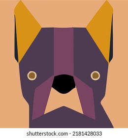 dog cartoon poster image. abstract dog poster. dog posters.