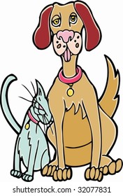 dog cat