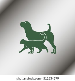 Dog and cat.